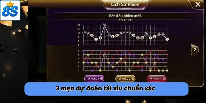 3 mẹo dự đoán tài xỉu chuẩn xác