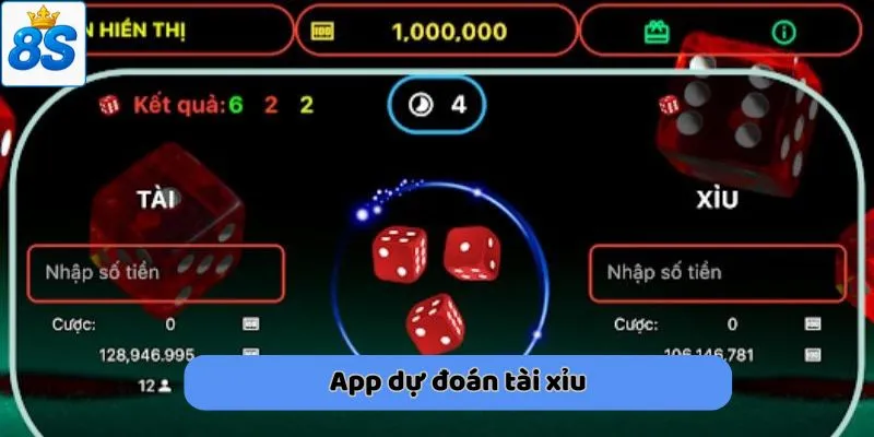 app dự đoán tài xỉu tại nhà cái 8scom