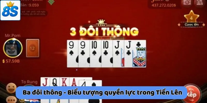 Sách đọc vị người cầm ba đôi thông  - biểu tượng quyền lực trong Tiến Lên
