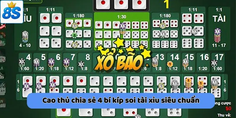 Cao thủ chia sẻ 4 bí kíp soi tài xỉu siêu chuẩn
