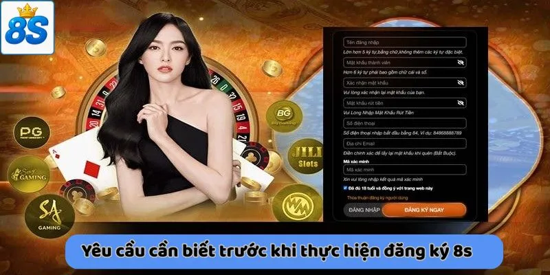 Yêu cầu cần biết trước khi thực hiện đăng ký 8s